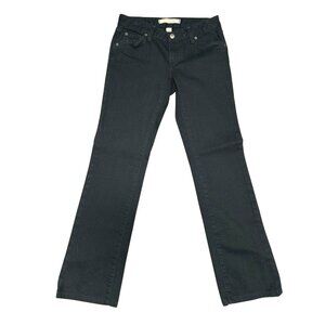 Agave Nectar Premium Denim Classic Straight Blackout Supima Flex Jet Black Jeans